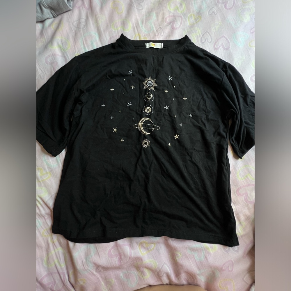 Oversize Galaxy T-Shirt Size Large